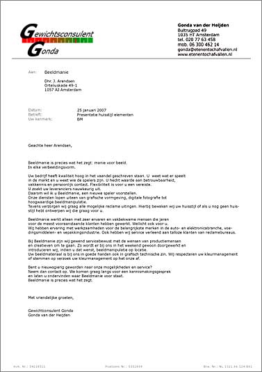 briefpapier huisstijl